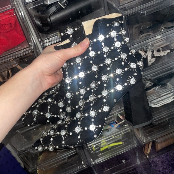 Betsy Johnson studded bootie heels - Picture 2 of 9